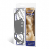 Кольцо на член и мошонку Cock Ring With 2  Ball Stretcher And Optional Weight Ring - BlueLine - в Хабаровске купить с доставкой