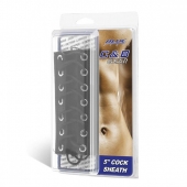 Сбруя на член на шнуровке 5  Cock Sheath - BlueLine - купить с доставкой в Хабаровске