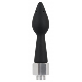 Чёрная анальная насадка для душа Anal Douche Rear Splash - Orion - купить с доставкой в Хабаровске