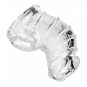 Насадка для ограничения эрекции Detained Soft Body Chastity Cage - XR Brands - купить с доставкой в Хабаровске
