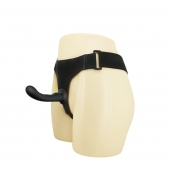 Страпон с изогнутой головкой Ultra Harness Curvy Dildo - 15,8 см. - Baile - купить с доставкой в Хабаровске