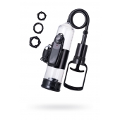 Вакуумная помпа A-toys с вибропулей и эрекционными кольцами - A-toys - в Хабаровске купить с доставкой