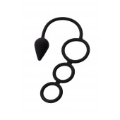 Тройное эрекционное кольцо с анальным хвостом Drop S-size - Erotist Adult Toys - в Хабаровске купить с доставкой