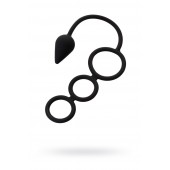 Тройное эрекционное кольцо с анальным хвостом Drop S-size - Erotist Adult Toys - в Хабаровске купить с доставкой