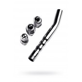 Металлический анальный душ с тремя насадками - ToyFa - купить с доставкой в Хабаровске