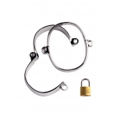 Металлические наручники на замке - ToyFa - купить с доставкой в Хабаровске