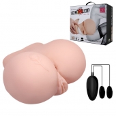 Вагина и анус с вибрацией CrazyBull Vagina and Ass - Baile - в Хабаровске купить с доставкой