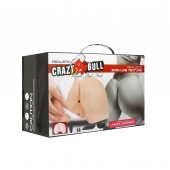 Вагина и попка с вибрацией CRAZY BULL - Baile - в Хабаровске купить с доставкой