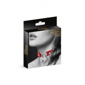 Красный чокер с замком в форме сердца - Bijoux Pour Toi - купить с доставкой в Хабаровске