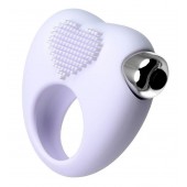 Белое виброкольцо для продления полового акта JOS MOYS - JOS - в Хабаровске купить с доставкой