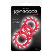 Набор из 3 красных эрекционных колец Renegade Gears - NS Novelties - в Хабаровске купить с доставкой