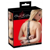 Фиксация на шею и запястья Bad Kitty Neck and Hand Restraints - Orion - купить с доставкой в Хабаровске