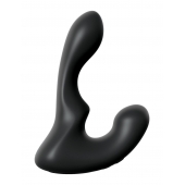 Черный анальный вибростимулятор P-Spot Milker - 14 см. - Pipedream - в Хабаровске купить с доставкой