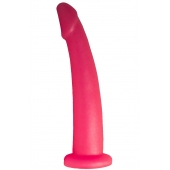 Розовый стимулятор простаты из геля - 18 см. - LOVETOY (А-Полимер) - в Хабаровске купить с доставкой
