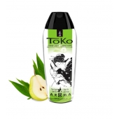 Интимный гель TOKO Pear   Exotic Green Tea с ароматом груши и зеленого чая - 165 мл. - Shunga - купить с доставкой в Хабаровске