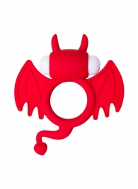 Красное эрекционное кольцо на пенис JOS COCKY DEVIL - JOS - в Хабаровске купить с доставкой