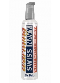 Разогревающий лубрикант на водной основе Swiss Navy Warming Lube - 59 мл. - Swiss navy - купить с доставкой в Хабаровске