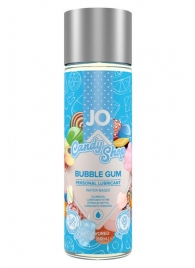Смазка на водной основе Candy Shop Bubblegum с ароматом жвачки - 60 мл. - System JO - купить с доставкой в Хабаровске