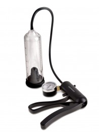 Вакуумная мужская помпа с датчиком давления Pro-Gauge Power Pump - Pipedream - в Хабаровске купить с доставкой