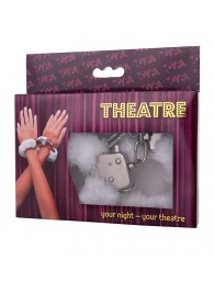 Наручники с белой меховой опушкой - ToyFa - купить с доставкой в Хабаровске