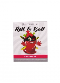 Стимулирующий презерватив-насадка Roll   Ball Raspberry - Sitabella - купить с доставкой в Хабаровске