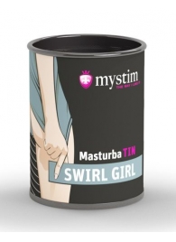 Компактный мастурбатор MasturbaTIN Swirl Girl - MyStim - в Хабаровске купить с доставкой
