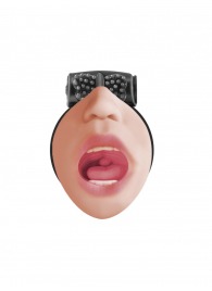 Мастурбатор-ротик с виброкольцом Satisfaction Beloved - Lola Games - в Хабаровске купить с доставкой