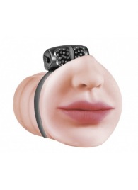 Мастурбатор-ротик с виброкольцом Satisfaction Beloved - Lola Games - в Хабаровске купить с доставкой