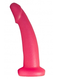 Розовый плаг-массажёр для простаты - 13,5 см. - LOVETOY (А-Полимер) - в Хабаровске купить с доставкой