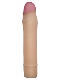 Телесная насадка-удлинитель из неоскин - 19,5 см. - LOVETOY (А-Полимер) - в Хабаровске купить с доставкой