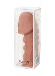 Насадка на фаллос с пузыриками, венками и ребристостью KOKOS Extreme Sleeve 09 - 12,7 см. - KOKOS - в Хабаровске купить с доставкой