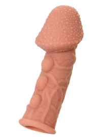 Насадка на фаллос с пузыриками, венками и ребристостью KOKOS Extreme Sleeve 09 - 12,7 см. - KOKOS - в Хабаровске купить с доставкой