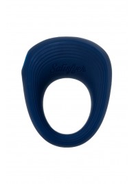 Синее эрекционное кольцо на пенис Satisfyer Ring 2 - Satisfyer - в Хабаровске купить с доставкой