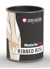 Компактный мастурбатор MasturbaTIN Ribbed Rita - MyStim - в Хабаровске купить с доставкой