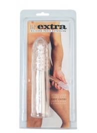 Насадка-удлинитель из прозрачного силикона LIDL EXTRA SILICONE PENIS EXTENSION - Seven Creations - в Хабаровске купить с доставкой