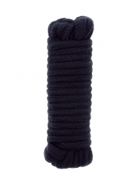 Чёрная веревка для связывания BONDX LOVE ROPE - 5 м. - Dream Toys - купить с доставкой в Хабаровске