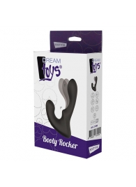 Чёрный массажер простаты с 2 моторами BOOTY ROCKER - Dream Toys - в Хабаровске купить с доставкой