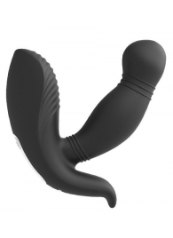 Черный вибромассажер простаты PROSTATE HERO - Dream Toys - в Хабаровске купить с доставкой