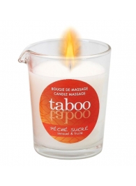 Массажное аромамасло с афродизиаками для женщин RUF Taboo Peche sucre - 60 гр. - RUF - купить с доставкой в Хабаровске