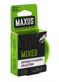 Презервативы в железном кейсе MAXUS Mixed - 3 шт. - Maxus - купить с доставкой в Хабаровске