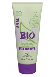 Интимный увлажняющий анальный гель BIO SuperGlide - 100 мл. - HOT - купить с доставкой в Хабаровске