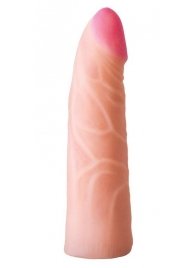 Фаллическая насадка на трусики харнесс - 17,5 см. - LOVETOY (А-Полимер) - купить с доставкой в Хабаровске