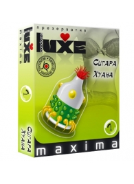 Презерватив LUXE Maxima  Сигара Хуана  - 1 шт. - Luxe - купить с доставкой в Хабаровске