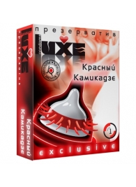 Презерватив LUXE  Exclusive   Красный Камикадзе  - 1 шт. - Luxe - купить с доставкой в Хабаровске