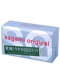 Ультратонкие презервативы Sagami Original - 12 шт. - Sagami - купить с доставкой в Хабаровске