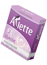 Классические презервативы Arlette Classic - 3 шт. - Arlette - купить с доставкой в Хабаровске