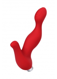 Красный силиконовый вибростимулятор простаты Proman - 12,5 см. - ToyFa - в Хабаровске купить с доставкой