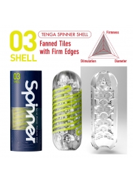 Мастурбатор SPINNER Shell - Tenga - в Хабаровске купить с доставкой