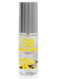 Лубрикант на водной основе S8 Flavored Lube со вкусом ванили - 50 мл. - Stimul8 - купить с доставкой в Хабаровске