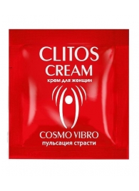 Пробник возбуждающего крема для женщин Clitos Cream - 1,5 гр. - Биоритм - купить с доставкой в Хабаровске
